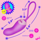 Silicone Mini Vibe w/ Remote