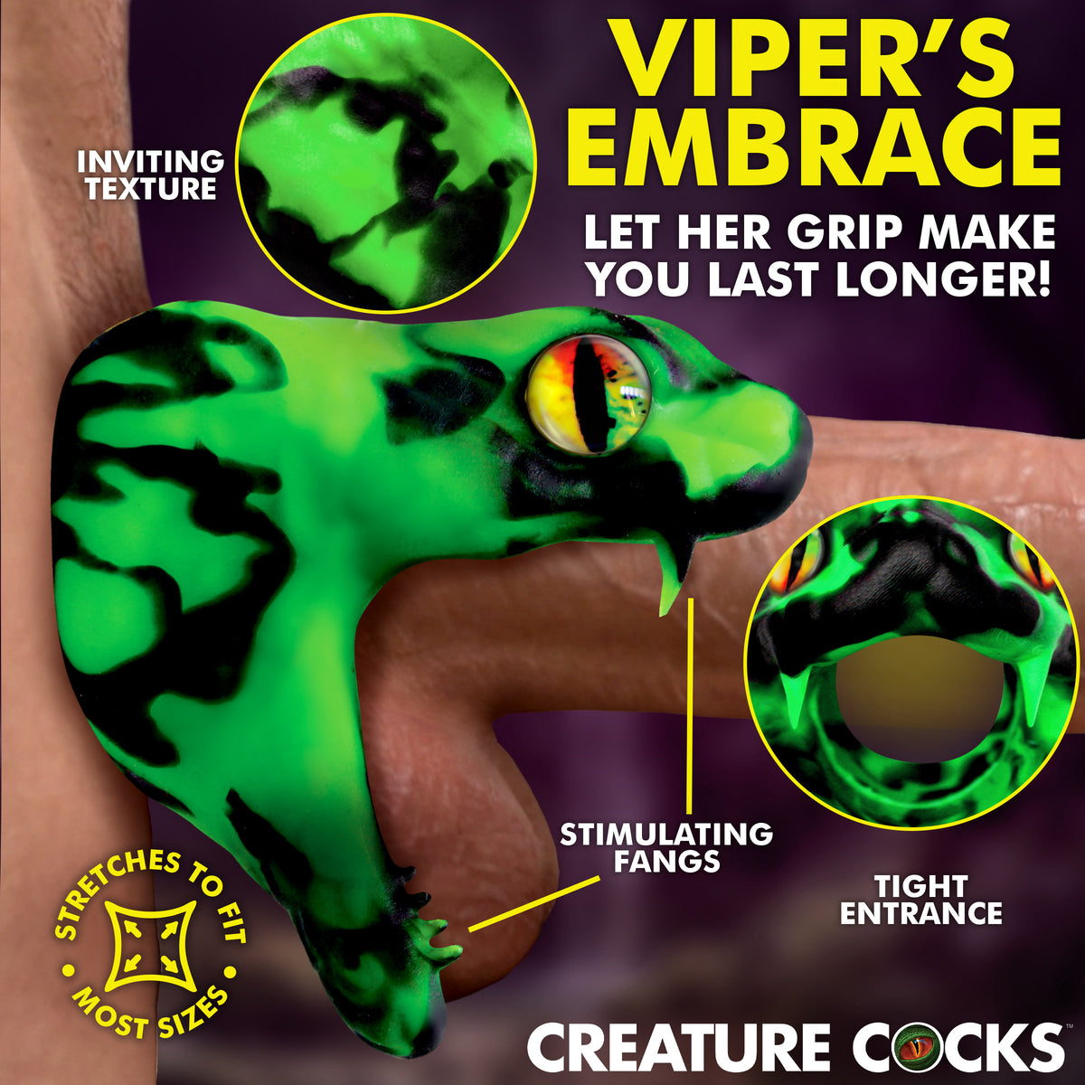 Master Cobra Silicone Cock Ring