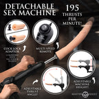 Hog Tie Restraint Rack with Sex Machine