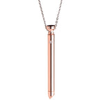7X Vibrating Necklace - Rose Gold