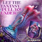 Delphine Mermaid Silicone Dildo
