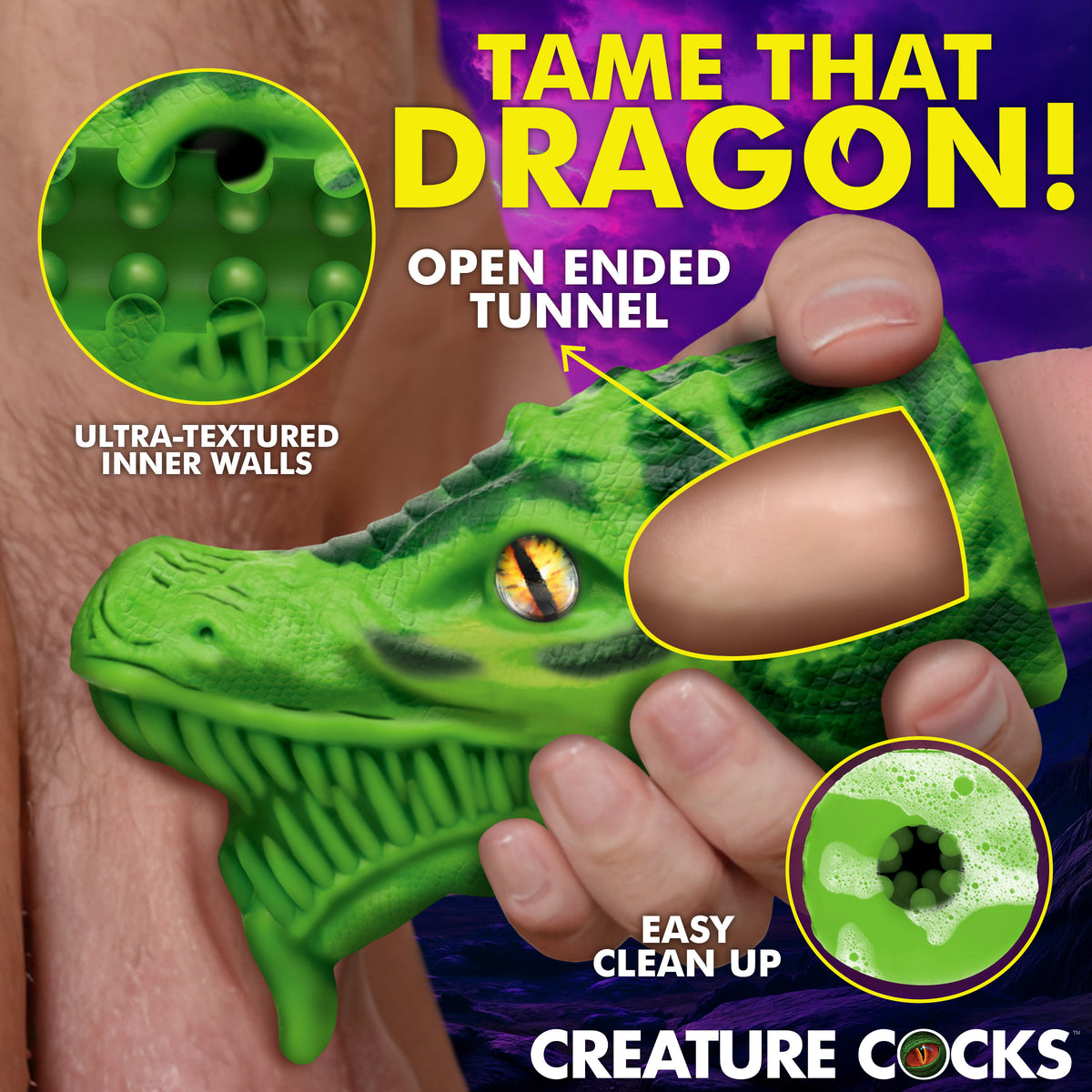 Dragon Tamer Silicone Stroker
