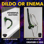 Spitting Serpent Silicone Enema Snake