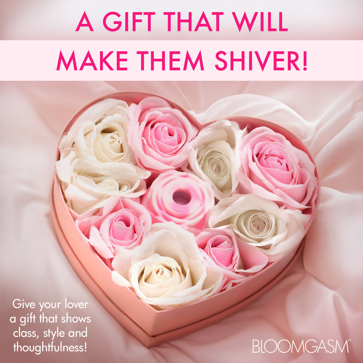 The Rose Lovers Gift Box - Pink Swirl
