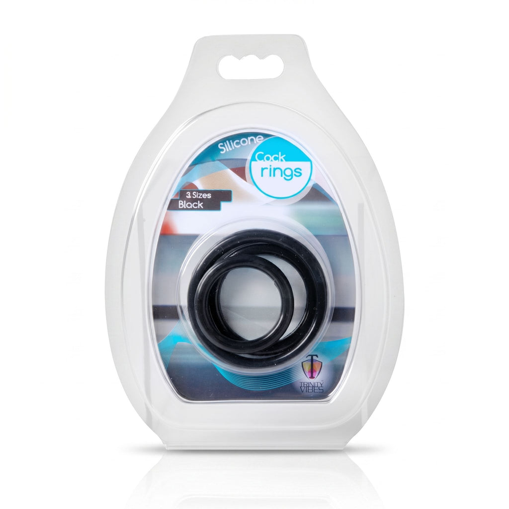 Trinity Silicone Cock Rings