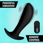 Silicone Prostate Vibrator with Remote Control