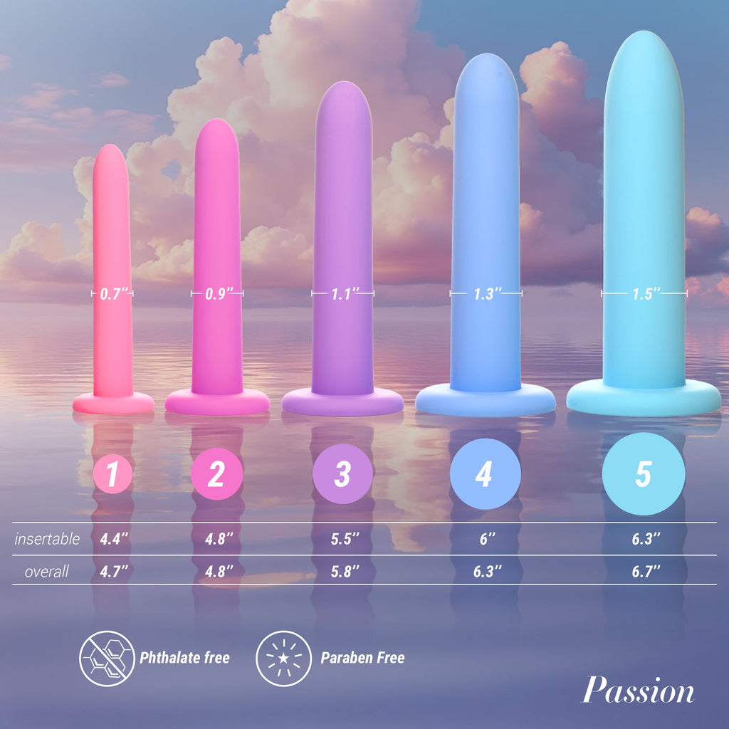 Silicone Pelvic Kegel Exerciser Set