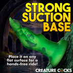 Raptor Claw Fisting Silicone Dildo - Green