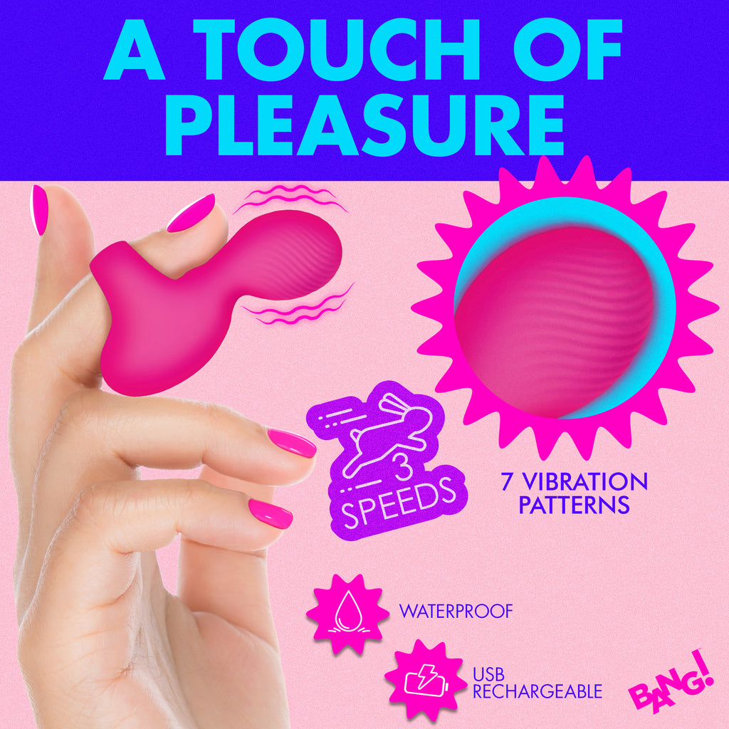 Silicone Finger Vibrator