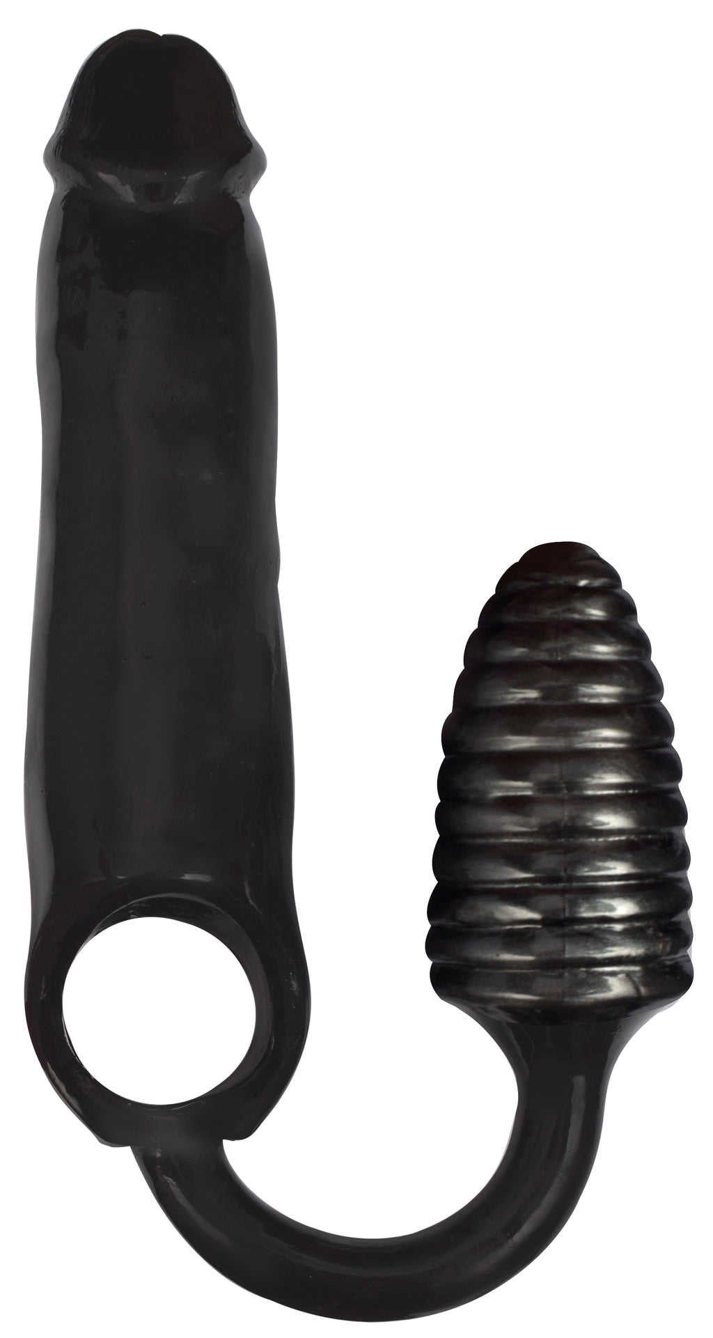 XXXPander Sheath with Ribbed Plug