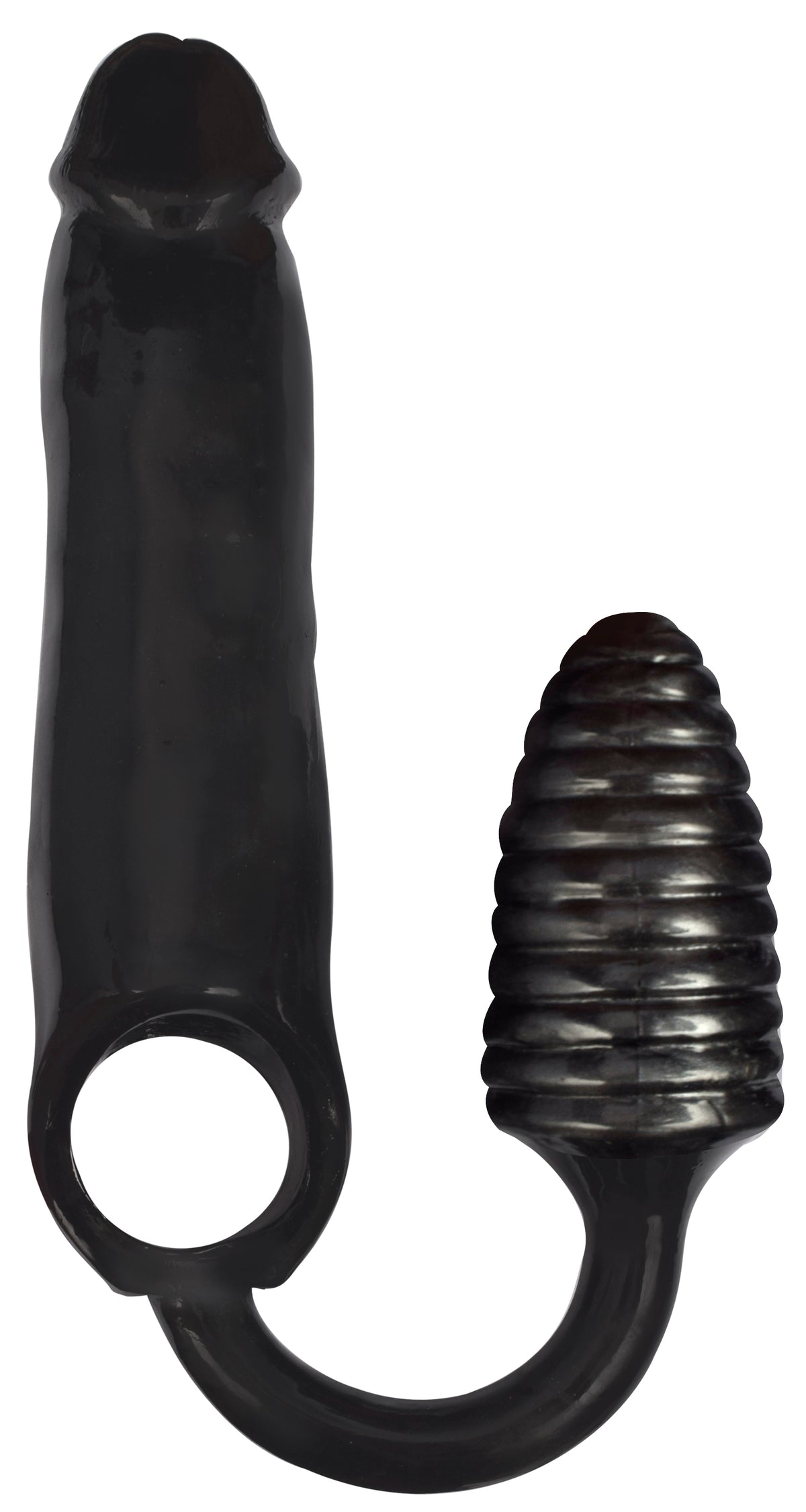 XXXPander Sheath with Ribbed Plug