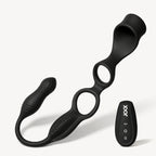 Hype Max Thrusting & Vibrating Anal Plug w/C-Ring