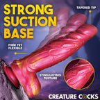 Vespid Thrusting and Vibrating Silicone Dildo