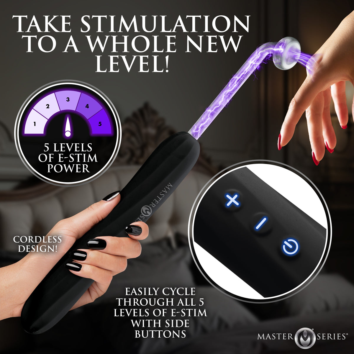 Elektra Rechargeable Violet Wand