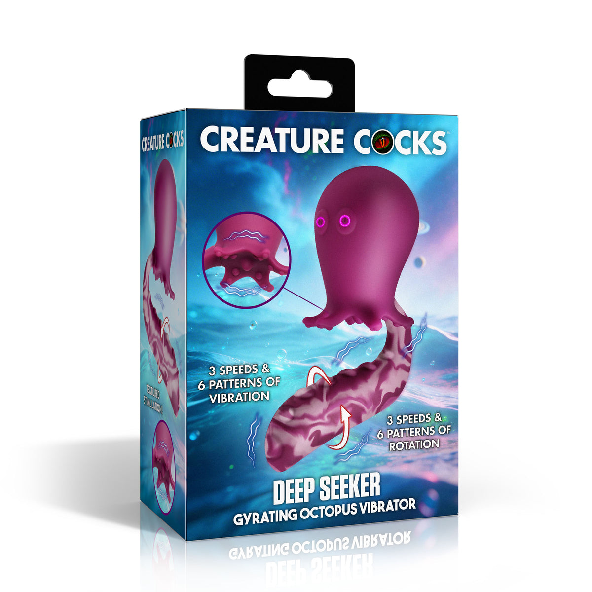 Deep Seeker Gyrating Octopus Vibrator