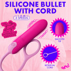 Silicone Bullet with Cord