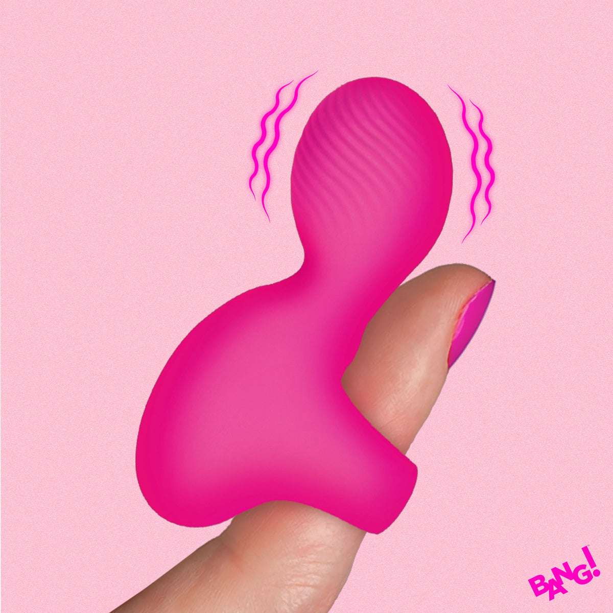 Silicone Finger Vibrator