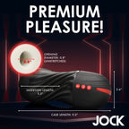 Sucking and Vibrating Masturbator