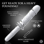 Brutus Glass Dildo Thruster
