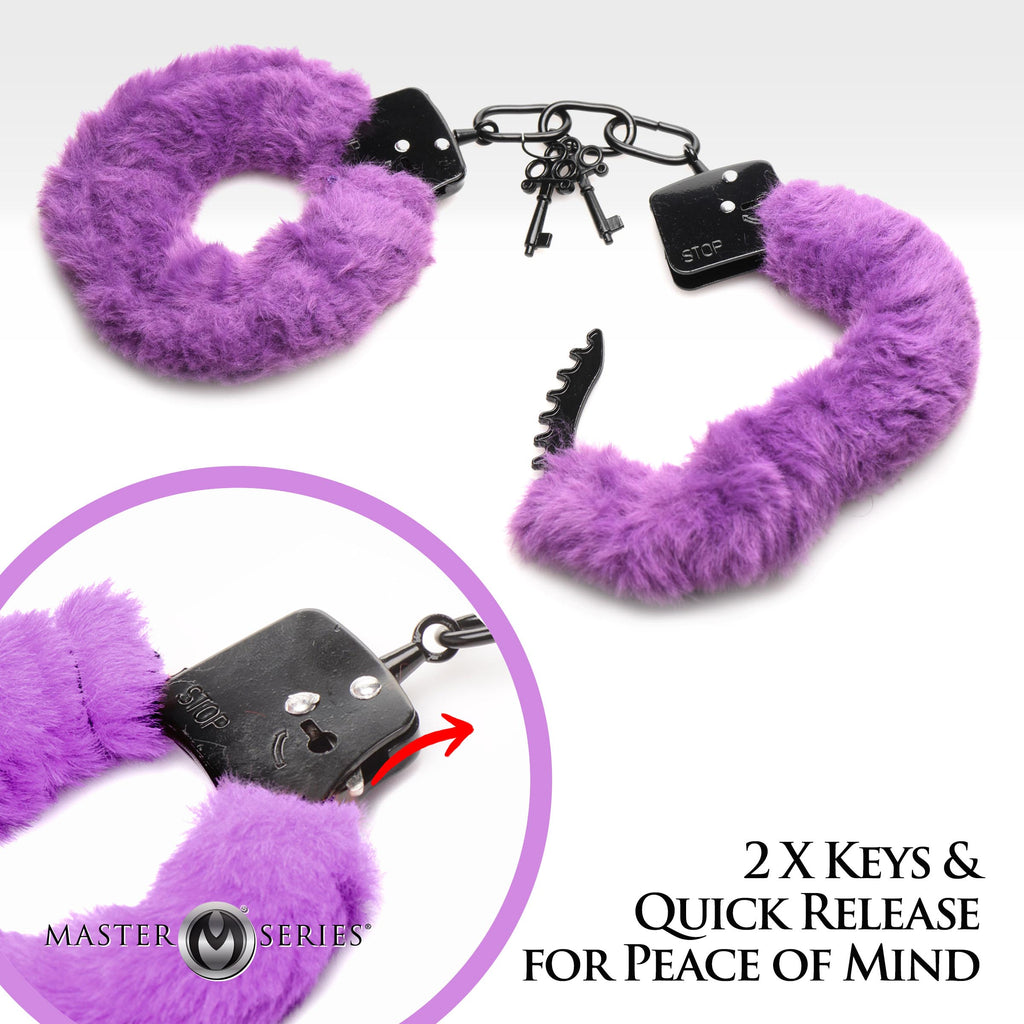 Cuffed In Fur Furry Handcuffs