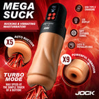 JOCK Sucking & Vibrating Masturbator