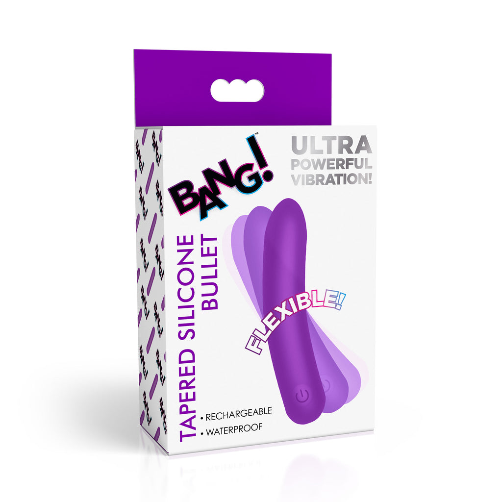 Tapered Flexible Silicone Bullet