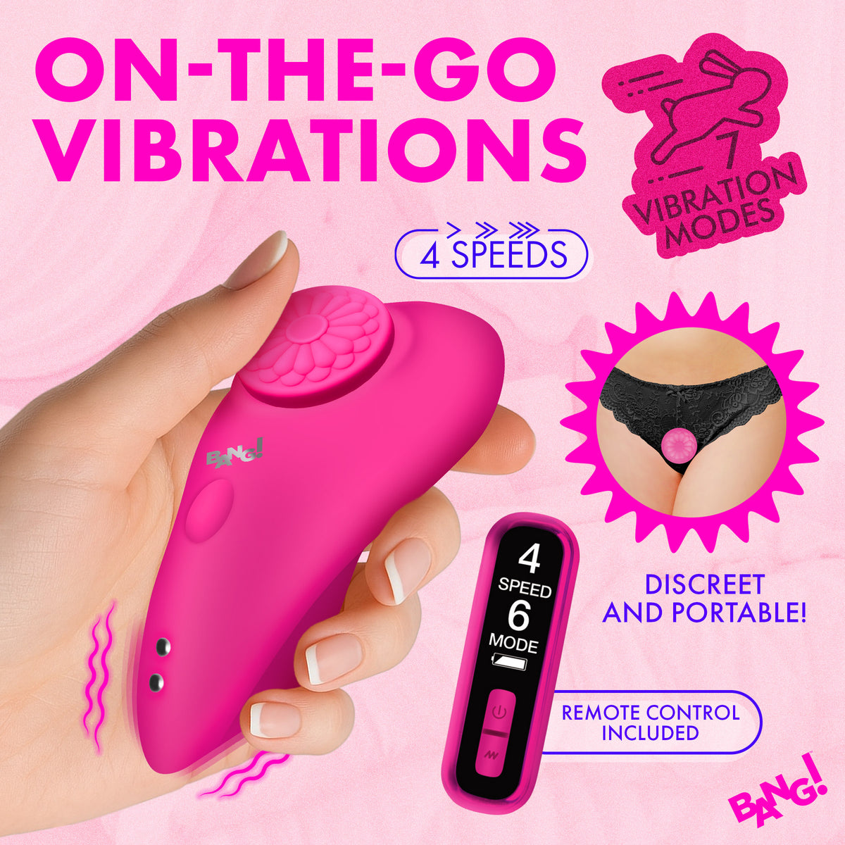 Silicone Panty Vibe with Digital Remote