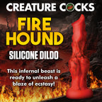Fire Hound Silicone Dildo - Small