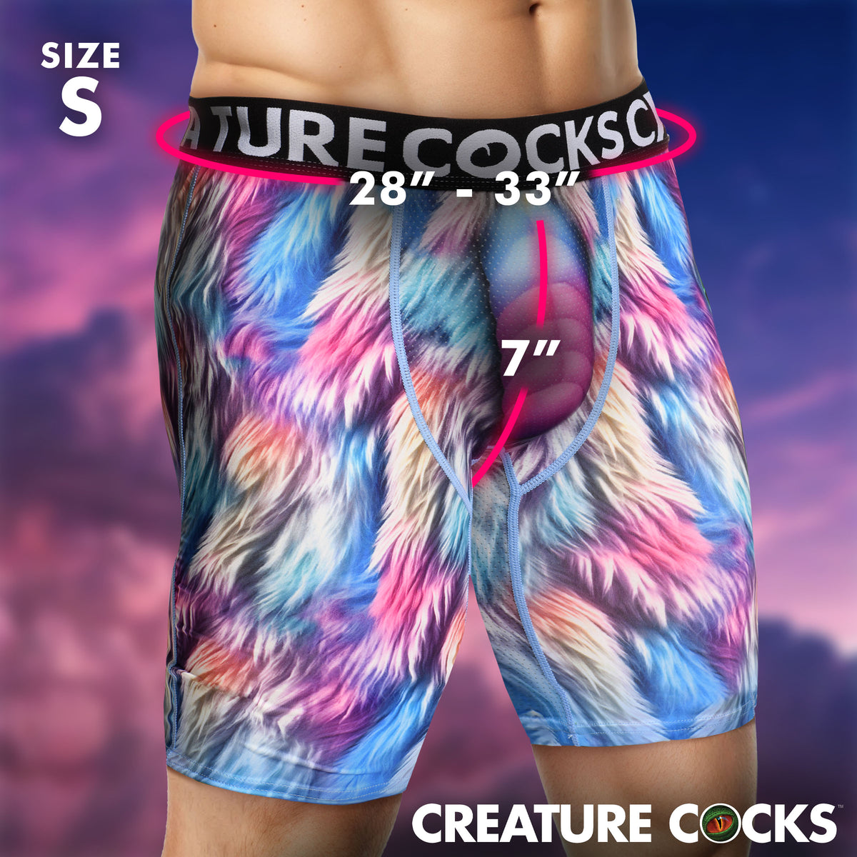 Creature Wear Mystique Unicorn Boxer Shorts
