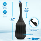 Silicone Enema Bulb w/ Poseable Nozzle