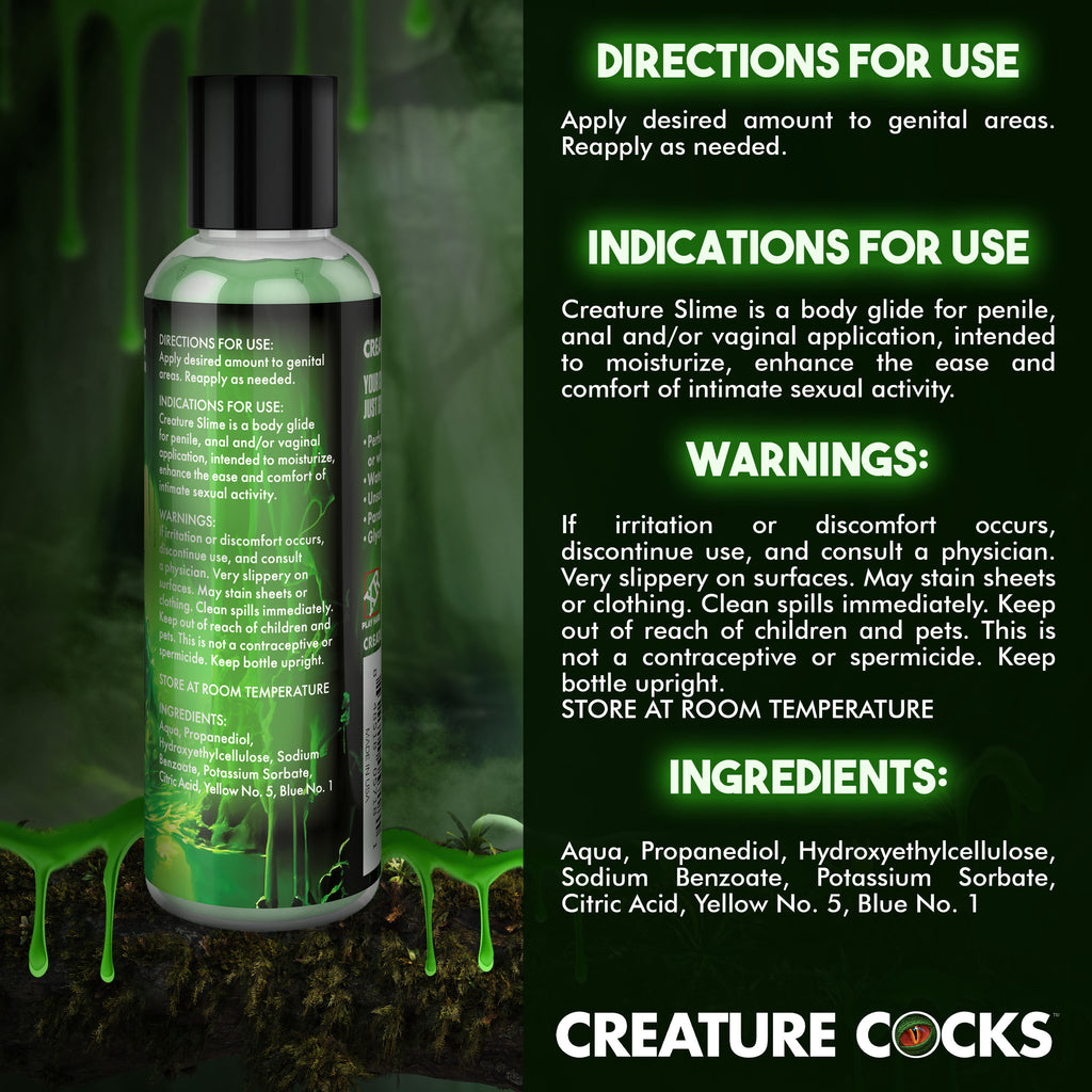 Creature Slime Water-Based Lubricant - 4oz