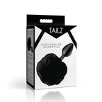 Fluffy Bunny Tail Silicone Plug