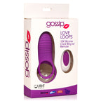 Love Loops 10X Silicone Cock Ring with Remote