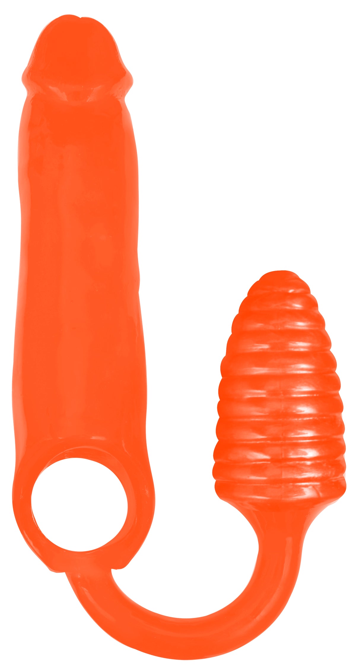XXXPander Sheath with Ribbed Plug