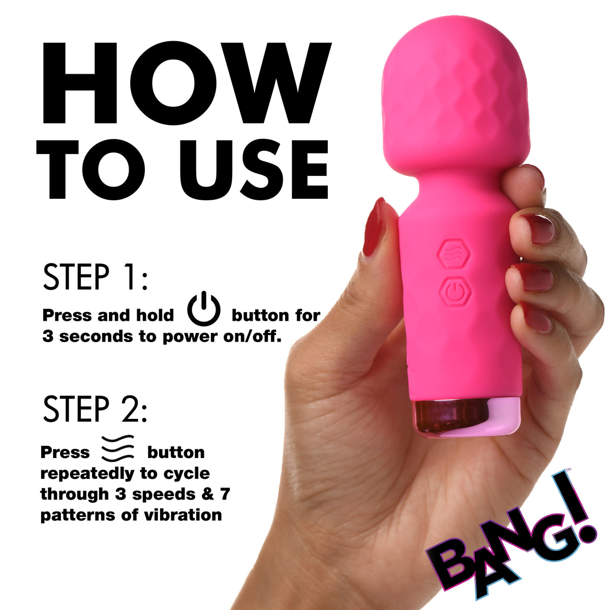 10X Mini Silicone Wand