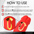 Kiss and Tell Mini Kissing and Vibrating Clitoral Stimulator