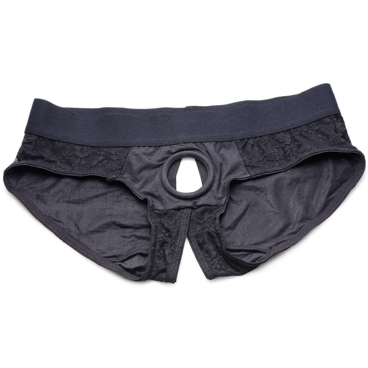 Lace Envy Crotchless Panty Harness - 3XL