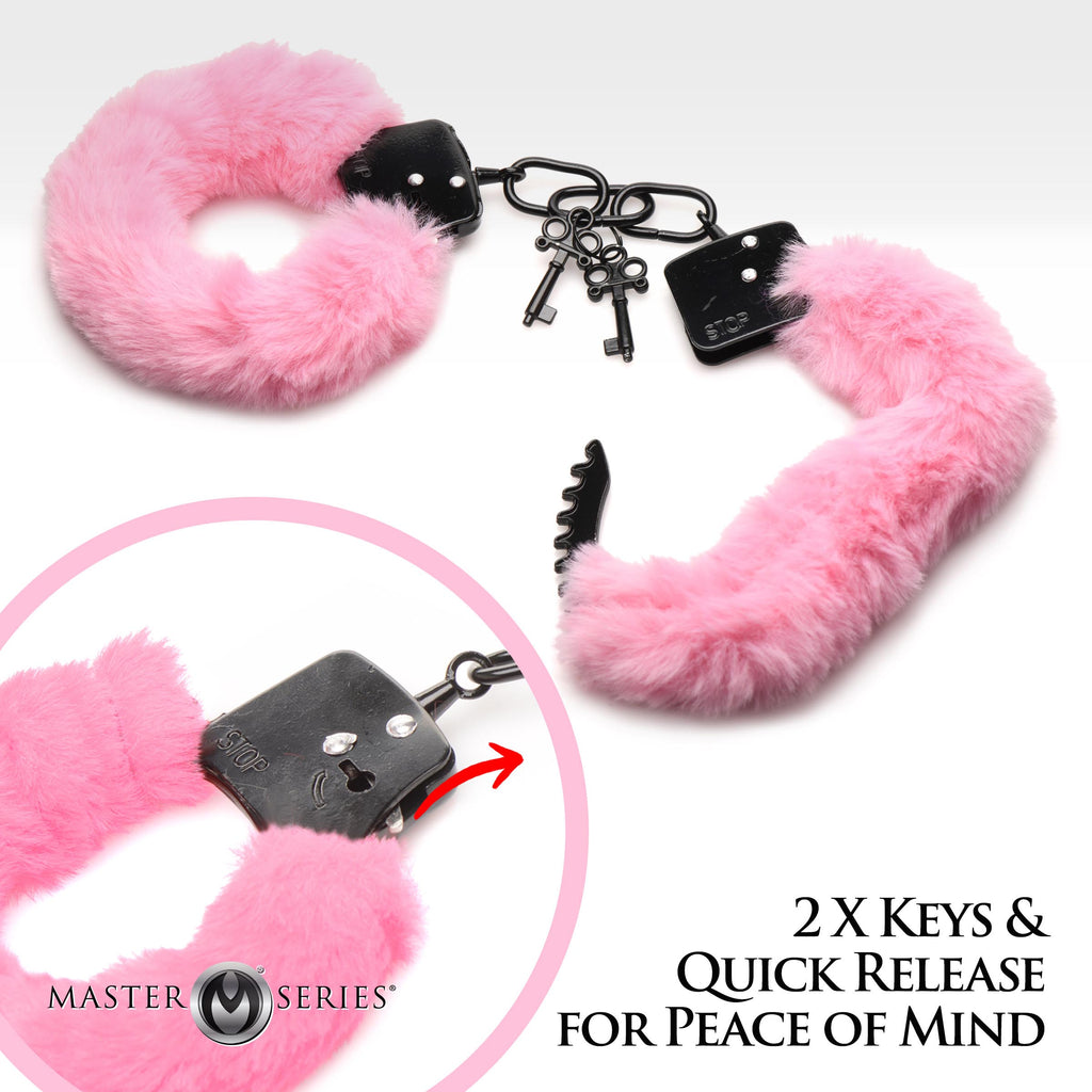 Cuffed In Fur Furry Handcuffs