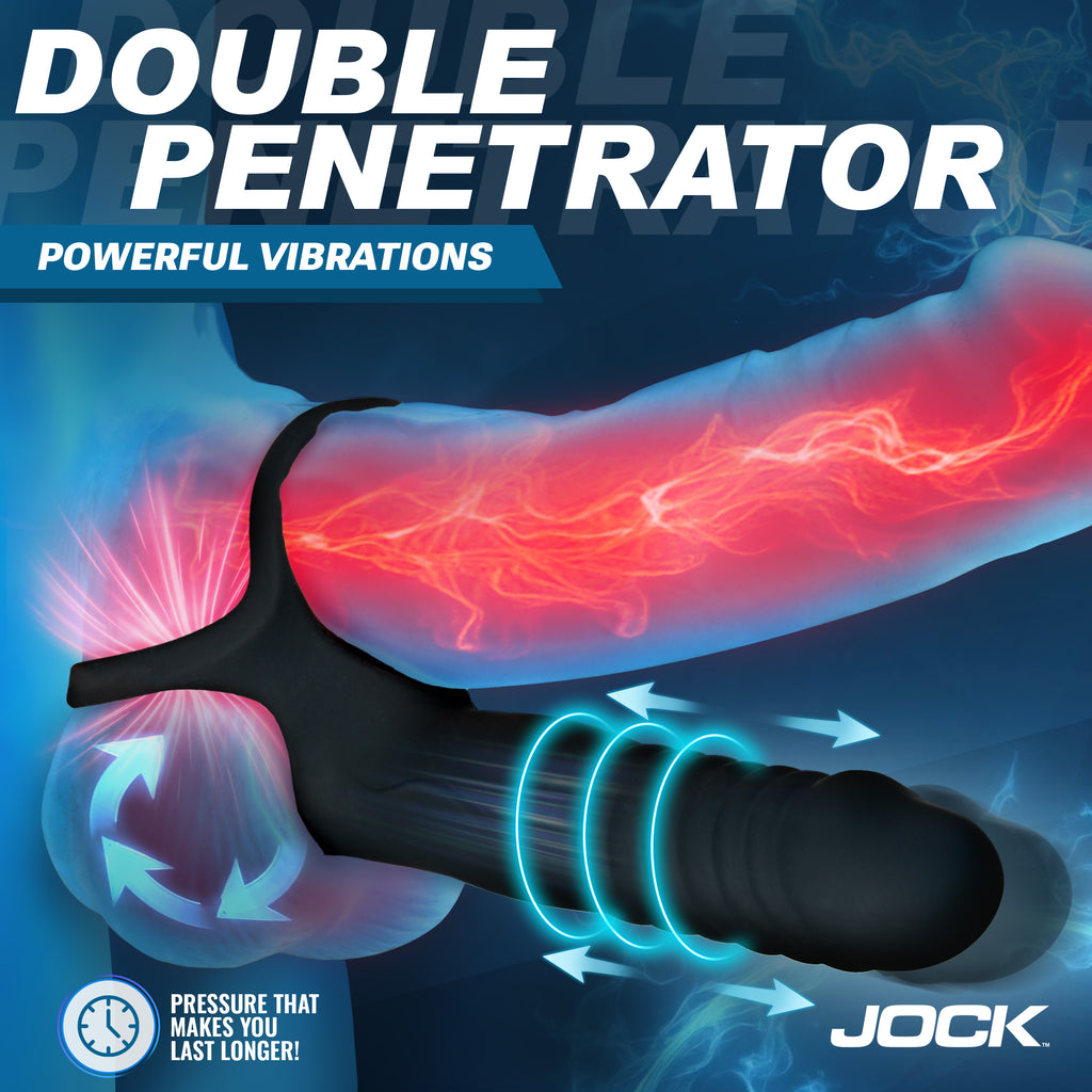 Double Thrust Thrusting and Vibrating Double Penetration C-Ring w/ Remote