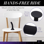 Black Silicone Strap-On Dildo - Small