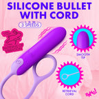Silicone Bullet with Cord