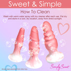3 Piece Silicone Butt Plug Set