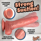 10" Thrusting, Vibrating, and Squirting Dildo