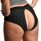 Lace Envy Crotchless Panty Harness - 3XL