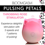 Pulsing Petals Throbbing Rose Clit Stimulator