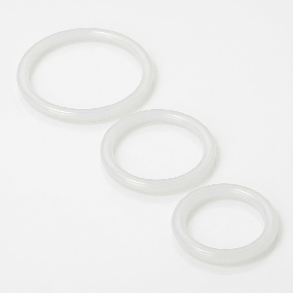 Trinity Silicone Cock Rings