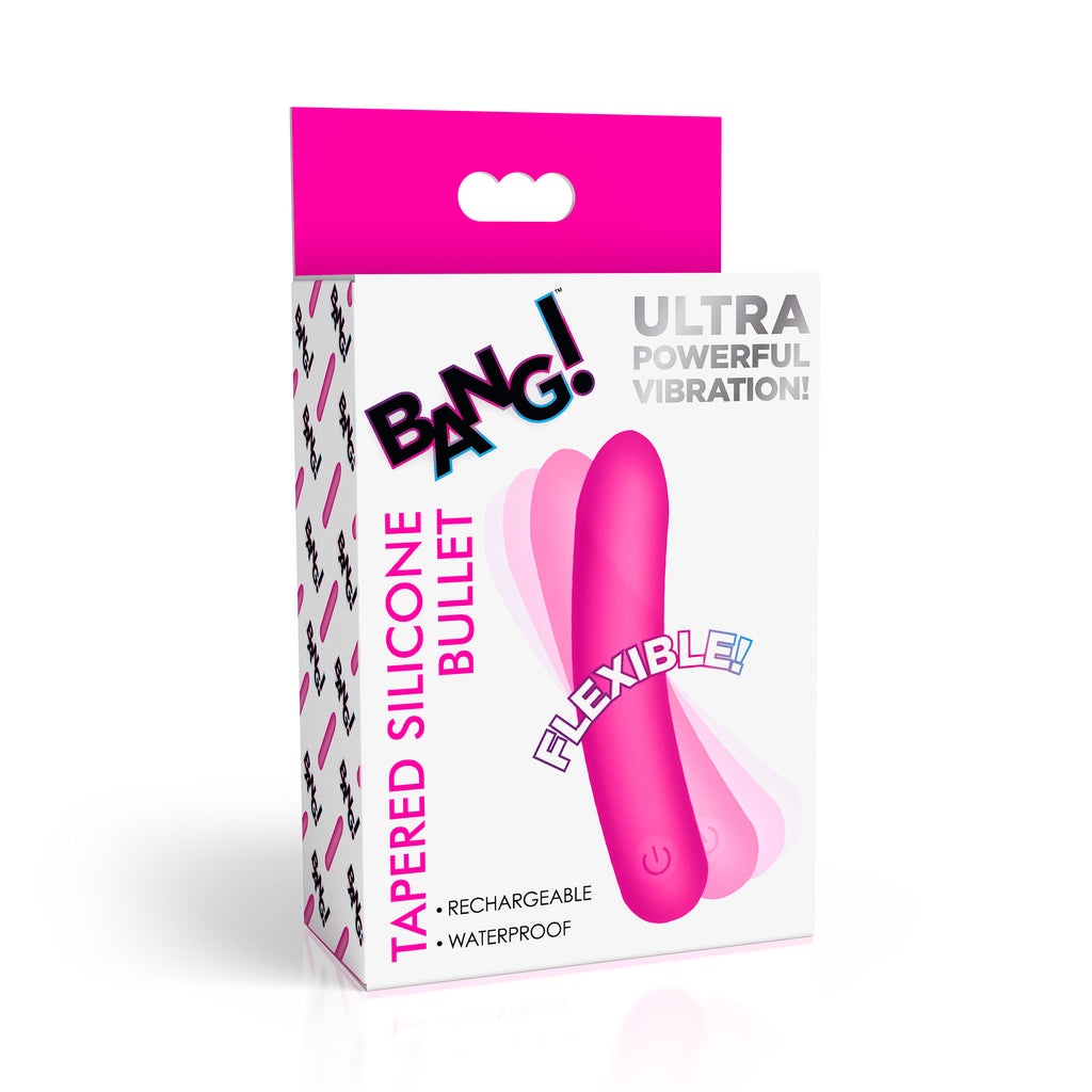 Tapered Flexible Silicone Bullet