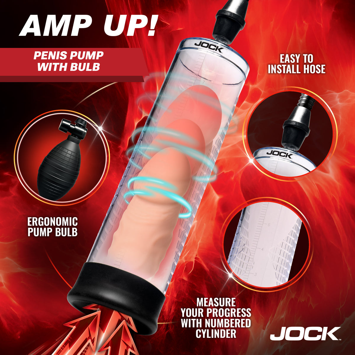 Amp Up Penis Pump with Bulb