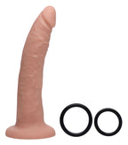 Charmed 7.5 Inch Silicone Dildo with Harness