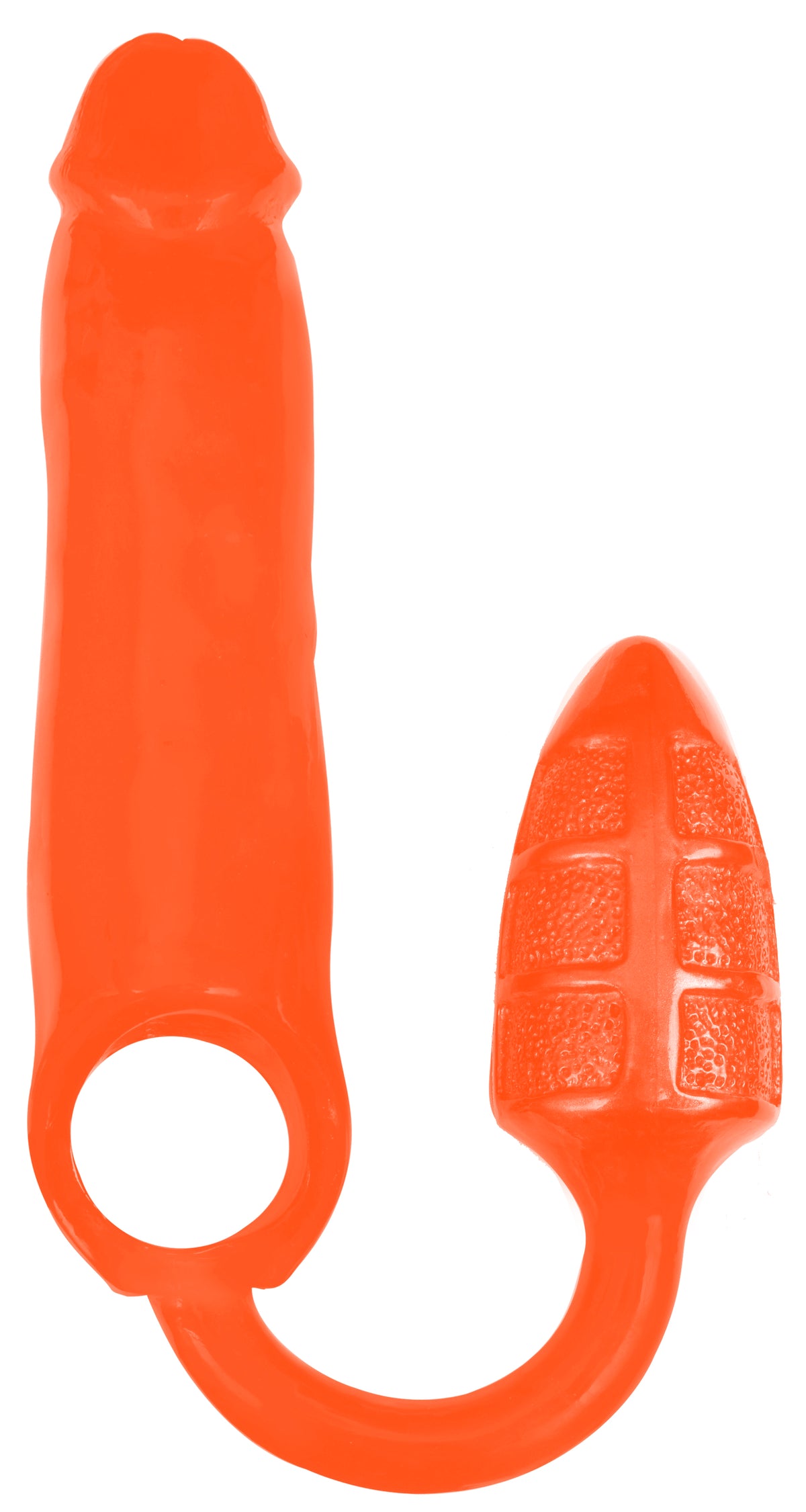 XXXPander Sheath with Double Textured Plug